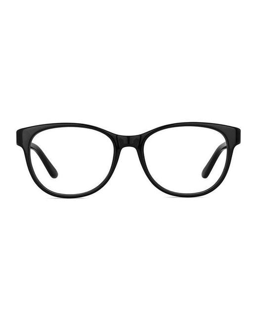 Jimmy Choo Black Frame And Lens Eyeglasses