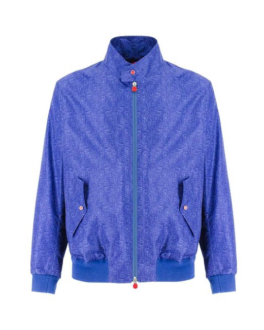 Kiton Blue Jacket for men