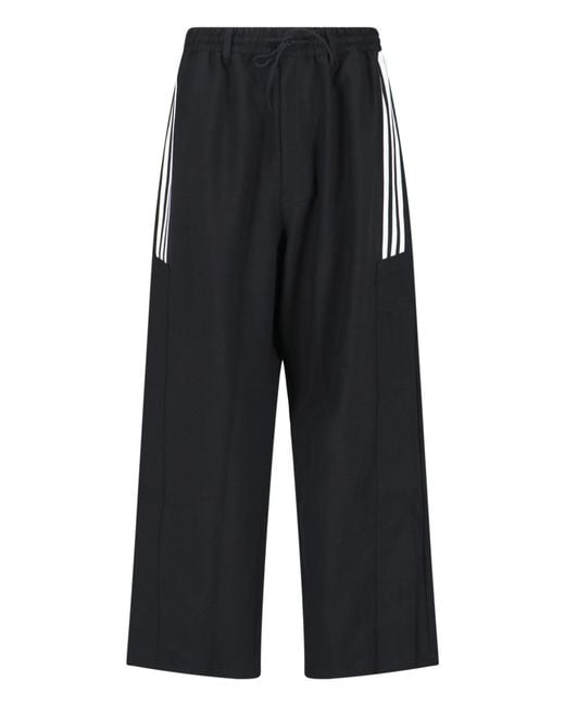 Y-3 Blue Trousers Recycled Polyester for men