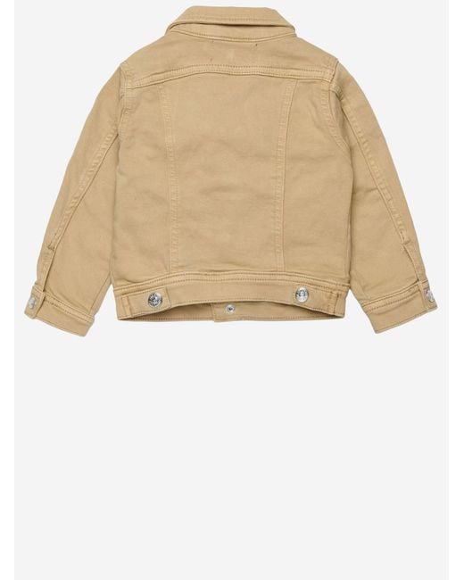DIESEL Natural Stretch Cotton Jacket for men