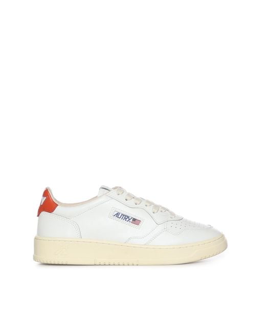 Autry White Sneakers Cowskin for men