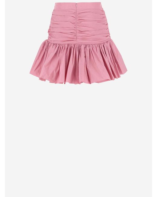 Patou Pink Polyfaille Skirt