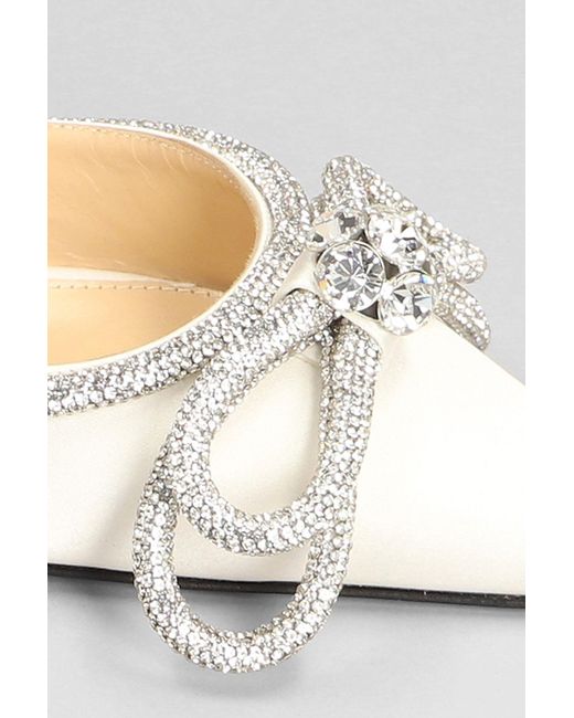 Mach &amp; Mach White Pumps