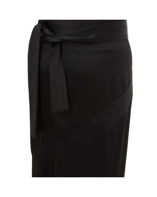 Tom Ford Black Maxi Skirt Highwaisted