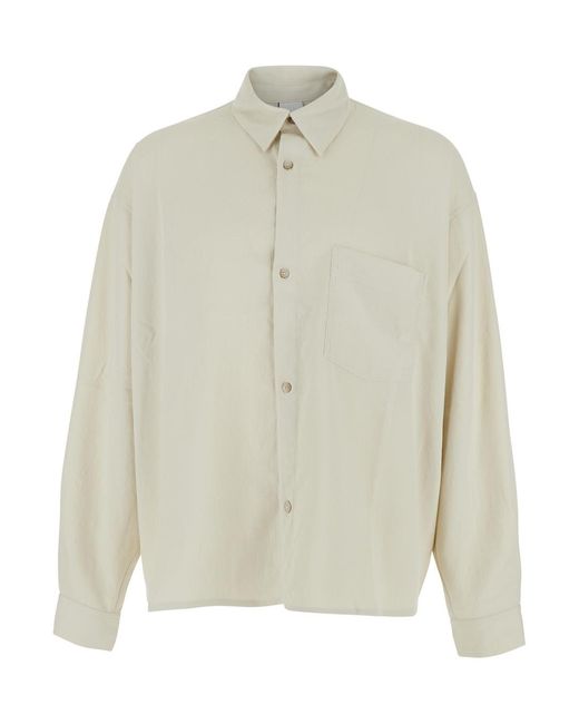 Won Hundred White Leo Shirt for men