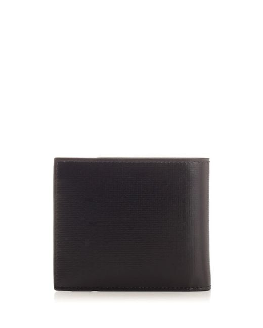 Givenchy Black Butter Soft Leather Bi Fold Wallet for men