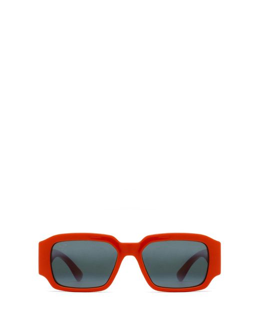Maui Jim White Mj639 Shiny Sunglasses