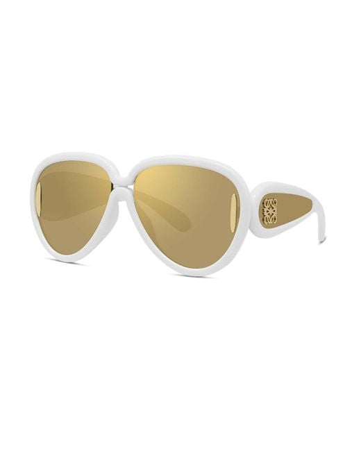 Loewe White Sunglasses
