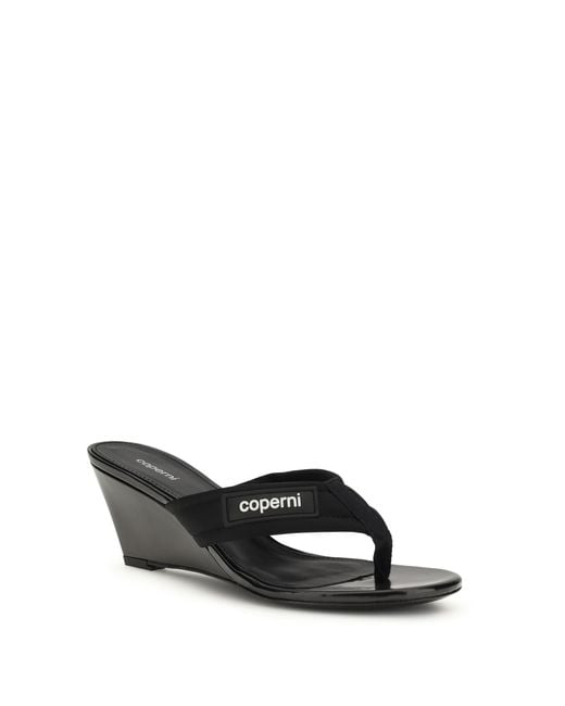 Coperni White Lift Flip-Flop Sandals Polyamide