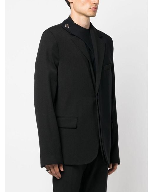 BOTTER Black Jackets Outer: Virgin Wool for men