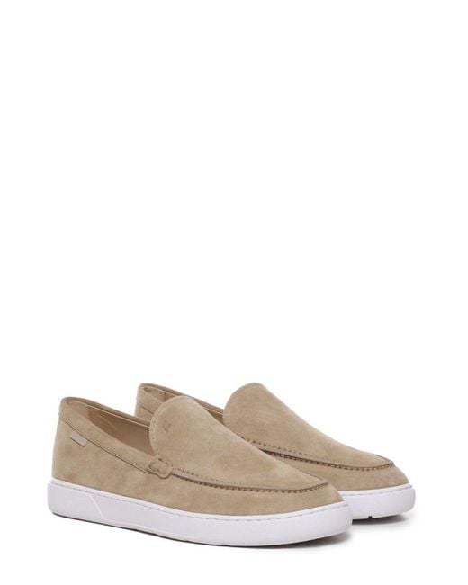 Hogan Brown Sporty Loafers for men