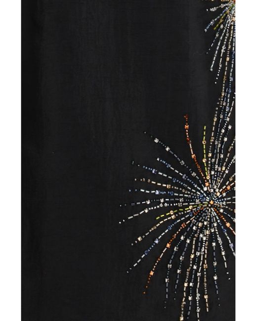 Staud Black Albee Mini Dress