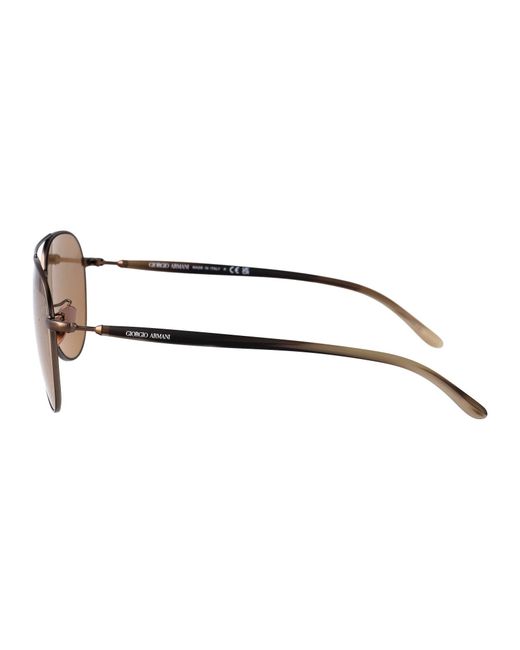 Giorgio Armani Brown Sunglasses for men