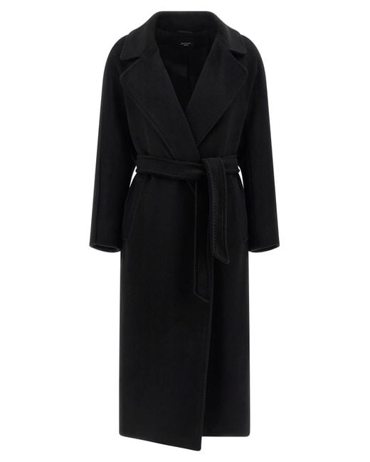 Weekend by Maxmara Black 'Tempera' Coat
