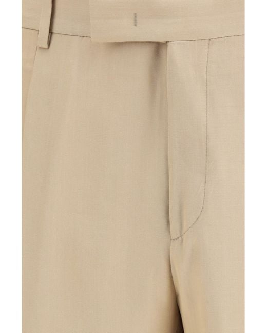 Germano Natural Berlin Fit Cotton Pants for men
