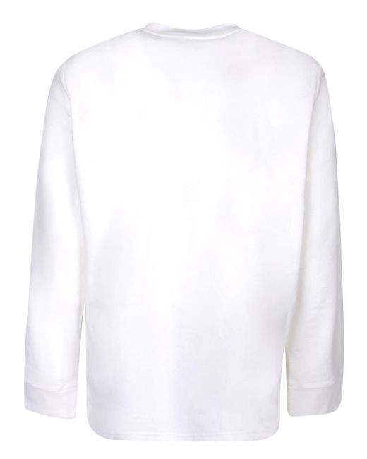 Moncler White Sweatshirts for men