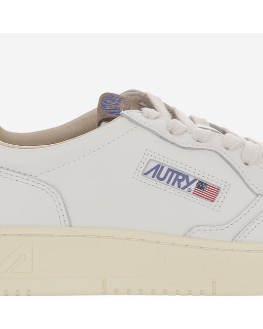 Autry Multicolor Sneakers Medalist Low Leather Trainers for men