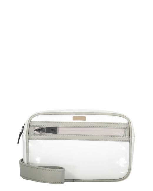 Herno White Belt Bag With Logo