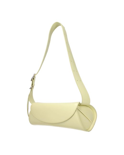 Jil Sander Metallic Leather Crossbody Bag