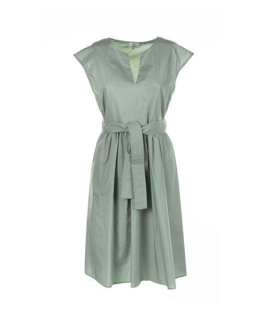 Woolrich Green Midi Dress