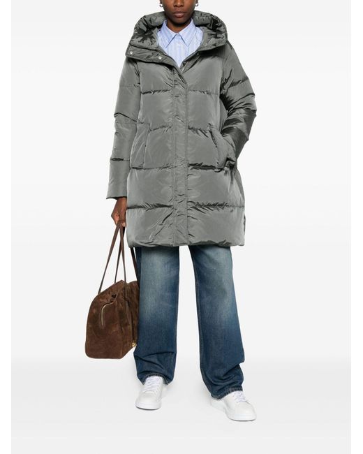 Lempelius Gray Nev Nylon Down Jacket