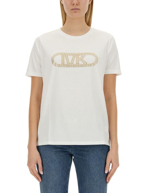 Michael Kors White T-shirt With Logo