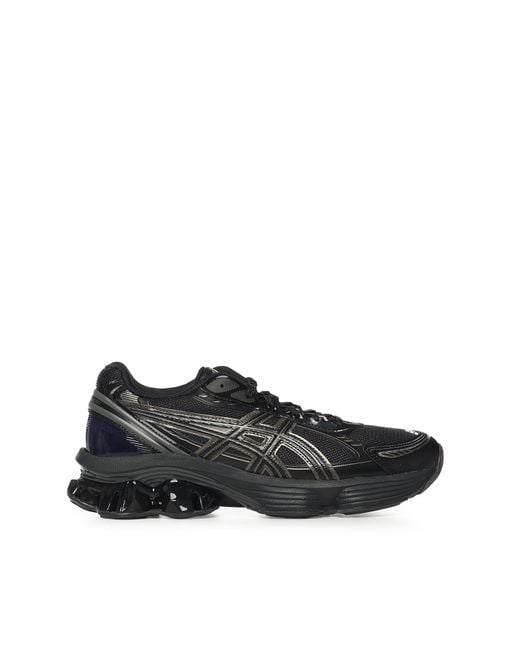Asics Black Sneakers Synthetic/Leather