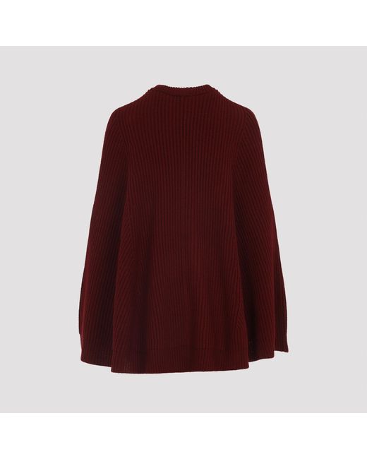 Max Mara Purple Astoria Knit Mini Dress