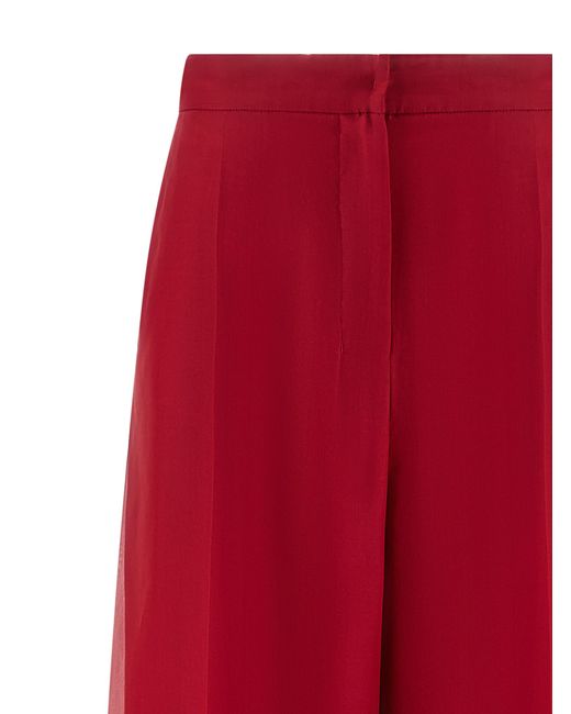 Max Mara Red Mxeolivi Pants