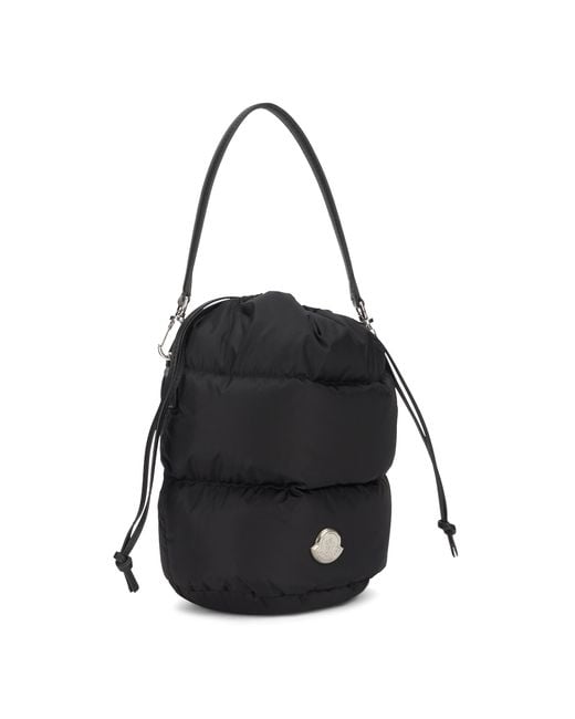 Moncler Black Bucket Bag Caradoc Polyamide