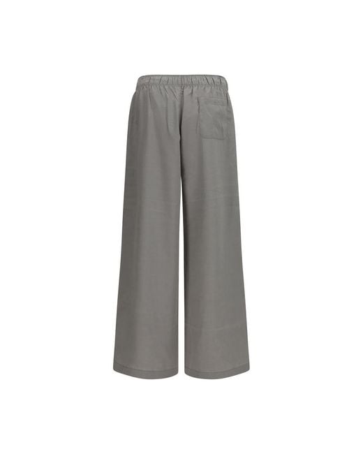 Our Legacy Gray Viscose Casual Pants for men