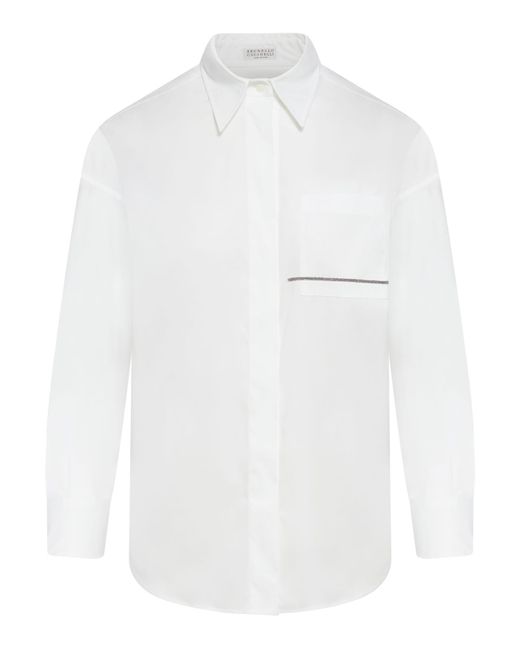 Brunello Cucinelli White Shirt