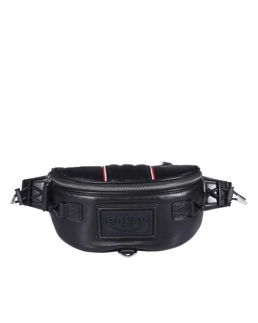 Bally Leather Anakin Belt Bag in Black for Men Lyst