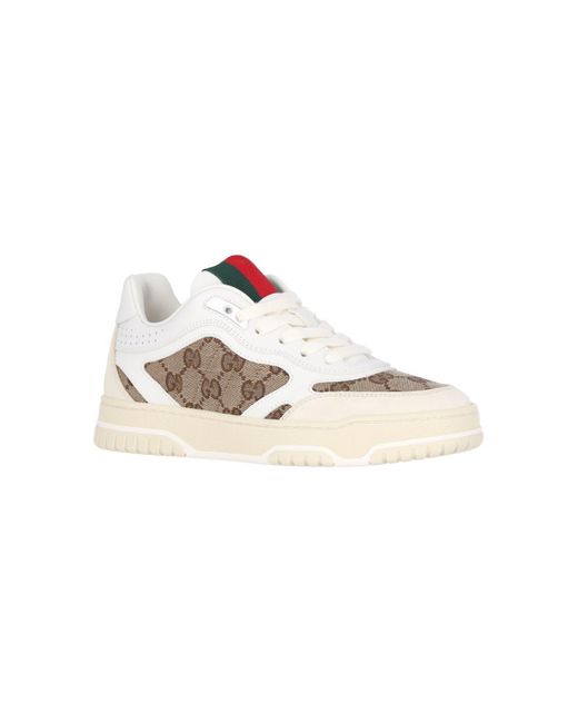 Gucci Natural Re-Web Sneakers