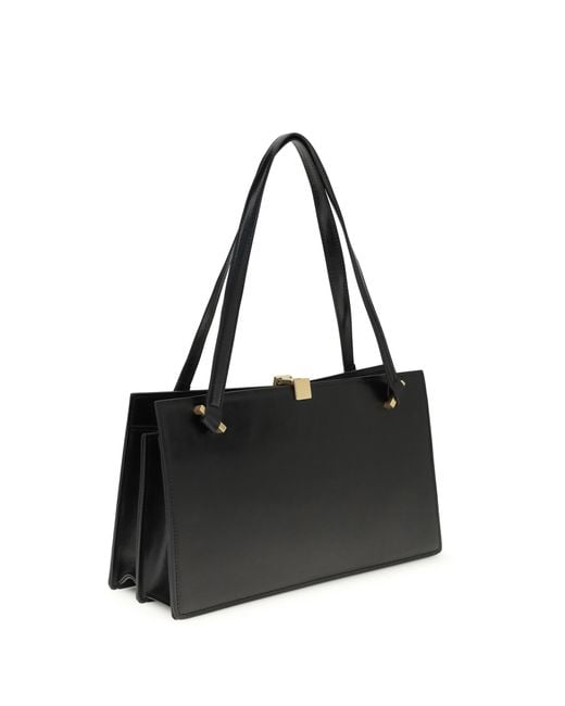 Versace Black Severine Shoulder Bag Leather/ '82 Calf Bos Taurus
