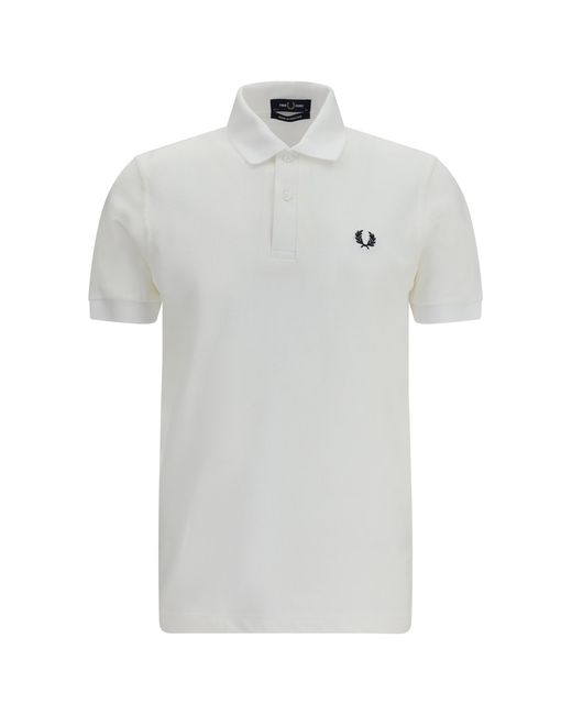 Fred Perry Gray Polo Shirt M3 Cotton for men