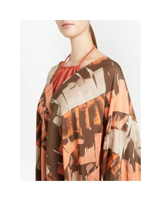 Ferragamo Brown Dress