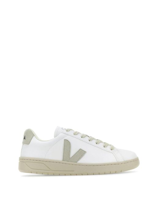 Veja White Synthetic Leather Urca Sneakers