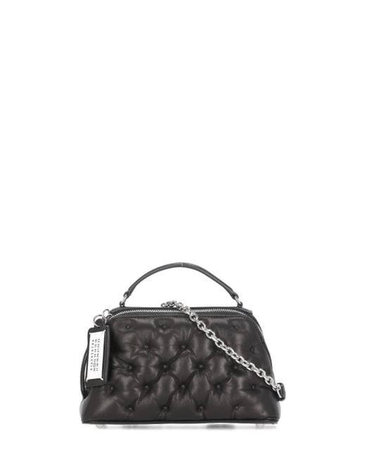 Maison Margiela Black Glam Slam Trapezoid Bag