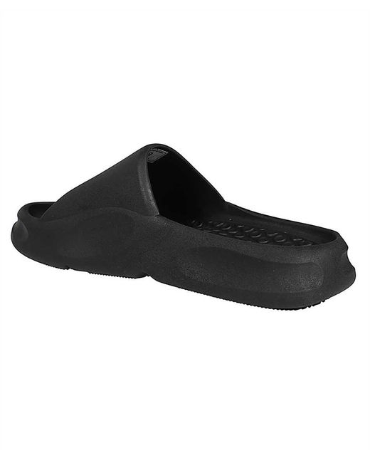 Heron Preston Black Rubber Slides for men