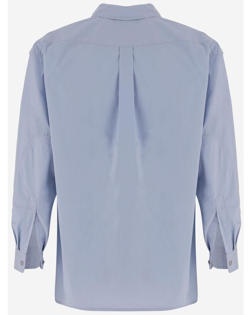 And Wander Blue Shirt Cotton-Blend for men