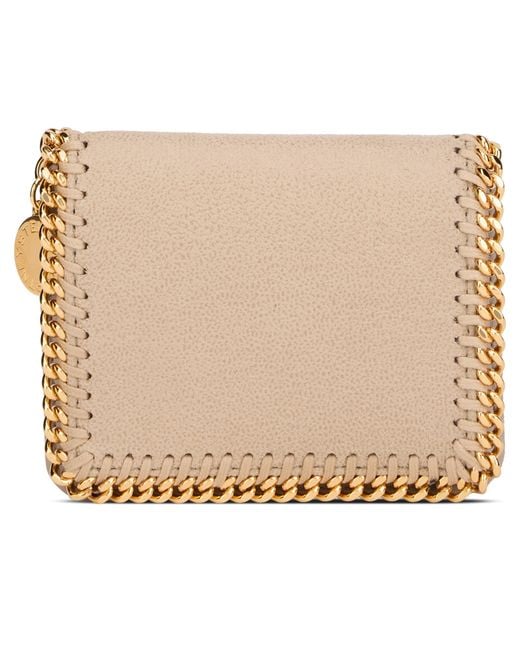 Stella McCartney Brown Wallet Falabella Polyester & Purses
