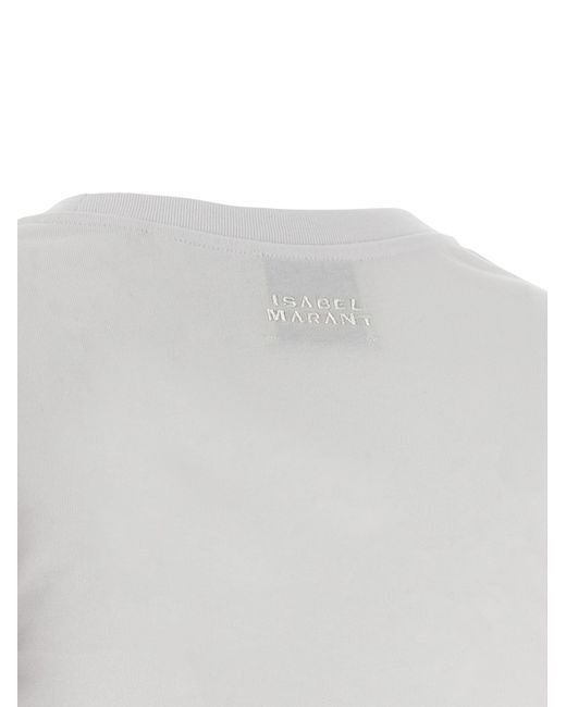 Isabel Marant White Cotton Short Dress