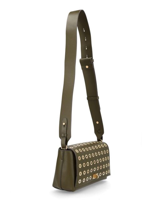 Anya Hindmarch Natural Mortimer Leather Shoulder Bag Cow