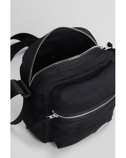 Stone Island Black Waist Bag for men