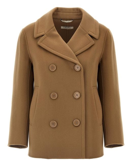 Max Mara Brown 'Elise' Coat