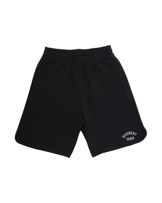 Givenchy Black Bermuda Shorts Cotton for men