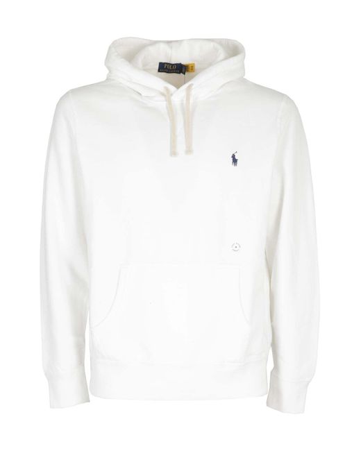 Polo Ralph Lauren Hoodie in White for Men Lyst
