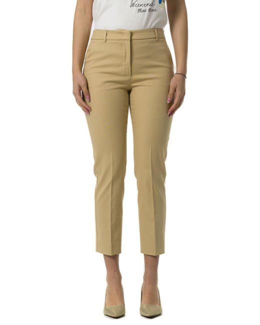 Weekend by Maxmara Natural Vite Cropped Pants