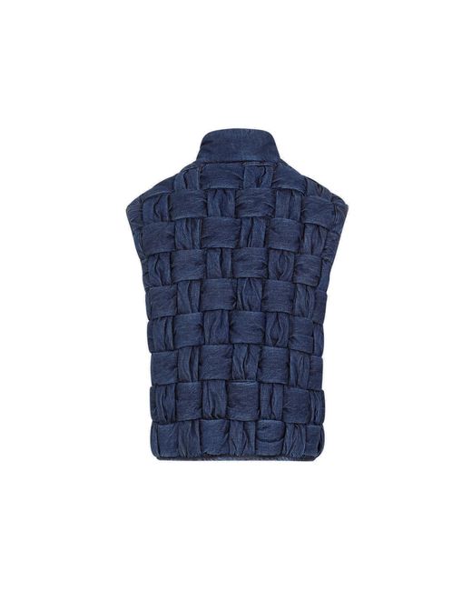 Bottega Veneta Blue Cotton Jacket for men